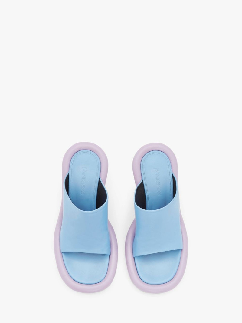 BUMPER-TUBE LEATHER MULES 4