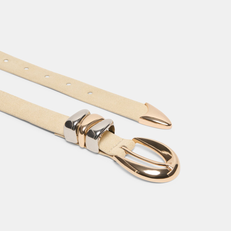 MIXED METAL BUCKLE BELT SAND 3