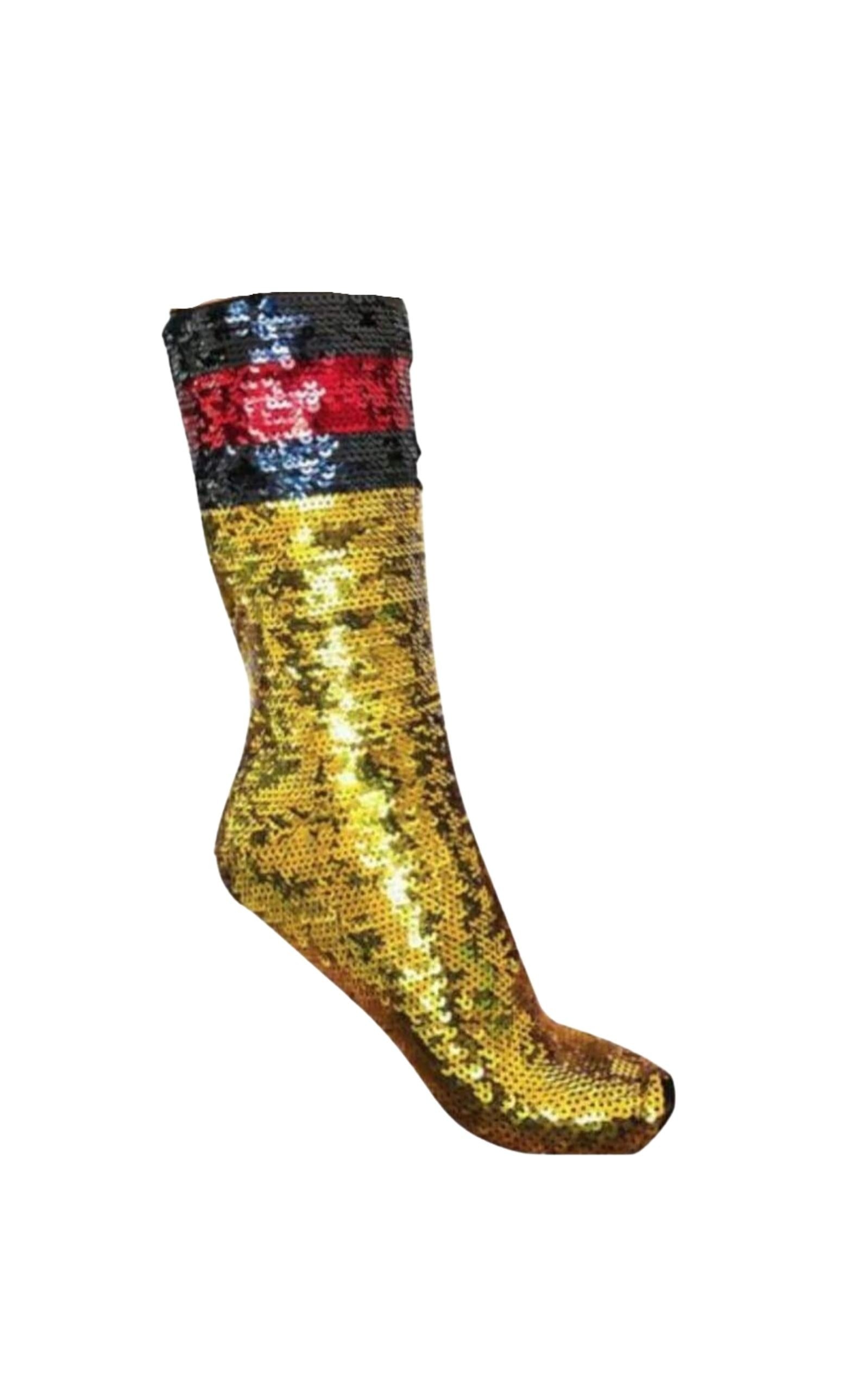Webright Sequin Embellished Socks - 1