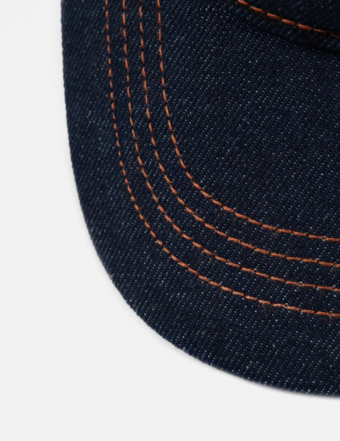 EAGLE AND SEAGULL EMBROIDERY DENIM CAP - 10