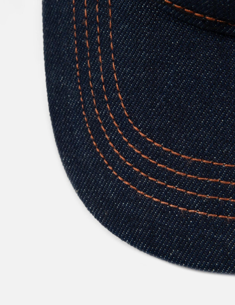 EAGLE AND SEAGULL EMBROIDERY DENIM CAP 10