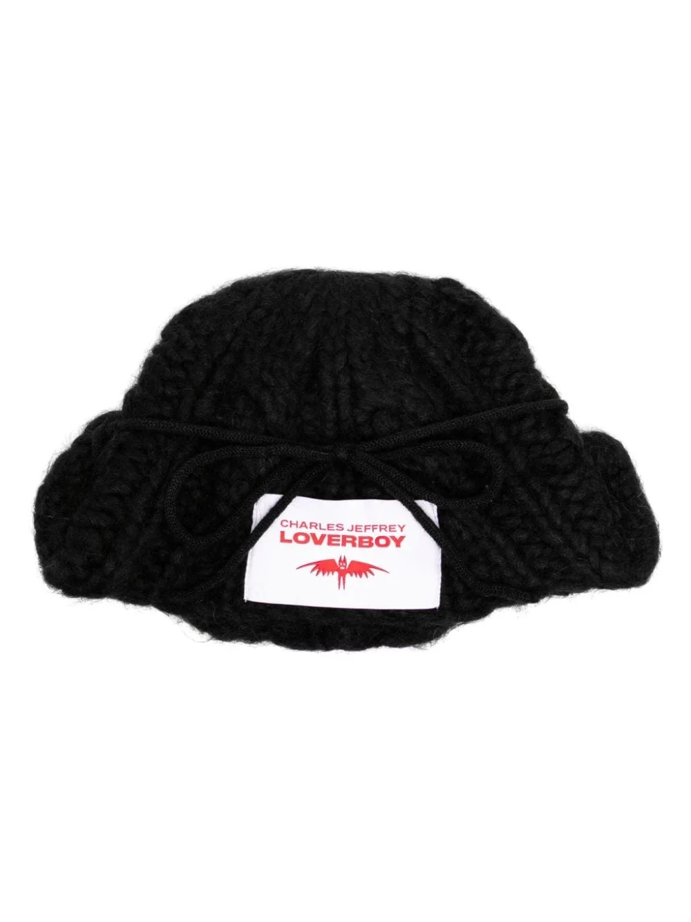 chunky aviator beanie - 1