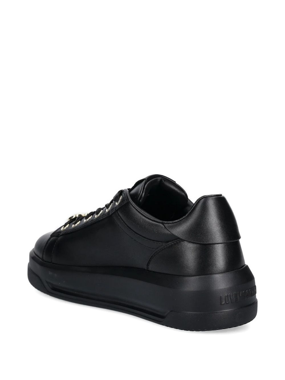 embellished lace-up sneakers - 3