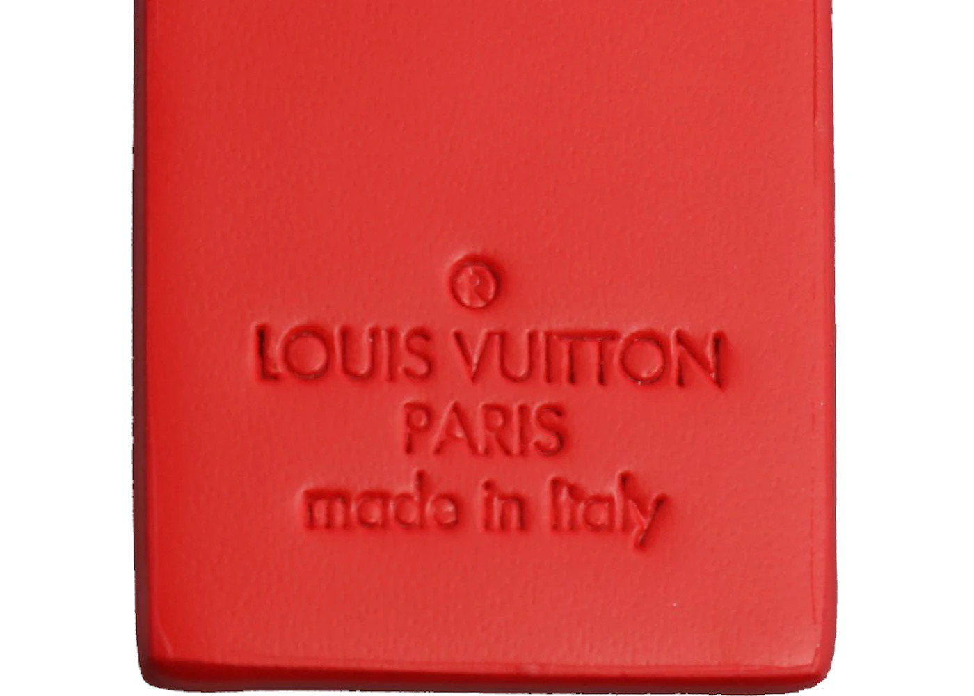 Louis Vuitton x Supreme Epi Keychain Red - 3