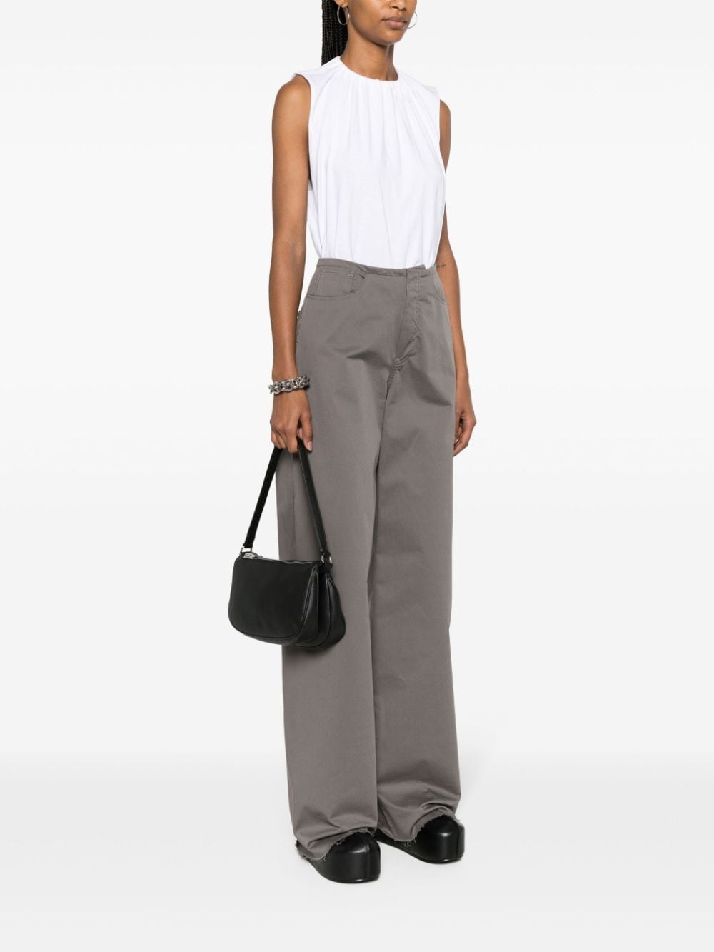 MM6 Maison Margiela double-compartment shoulder bag | REVERSIBLE