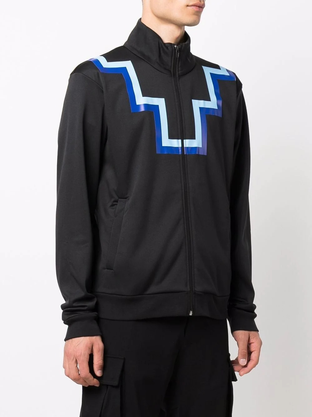 cross slim track jacket - 3