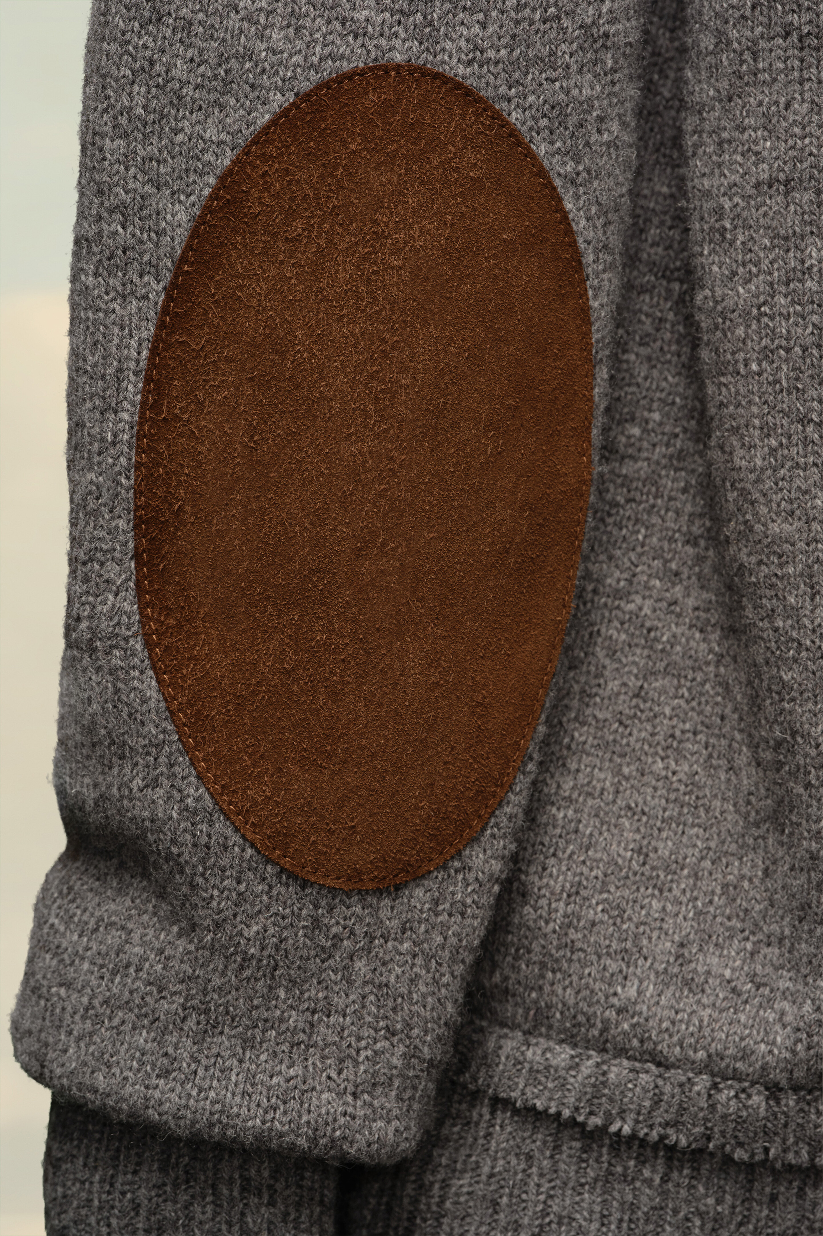 Elbow Patch Sweater - 7