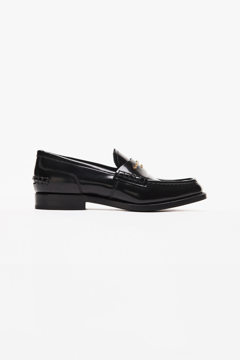 CARTER LOGO LEATHER LOAFER - 1