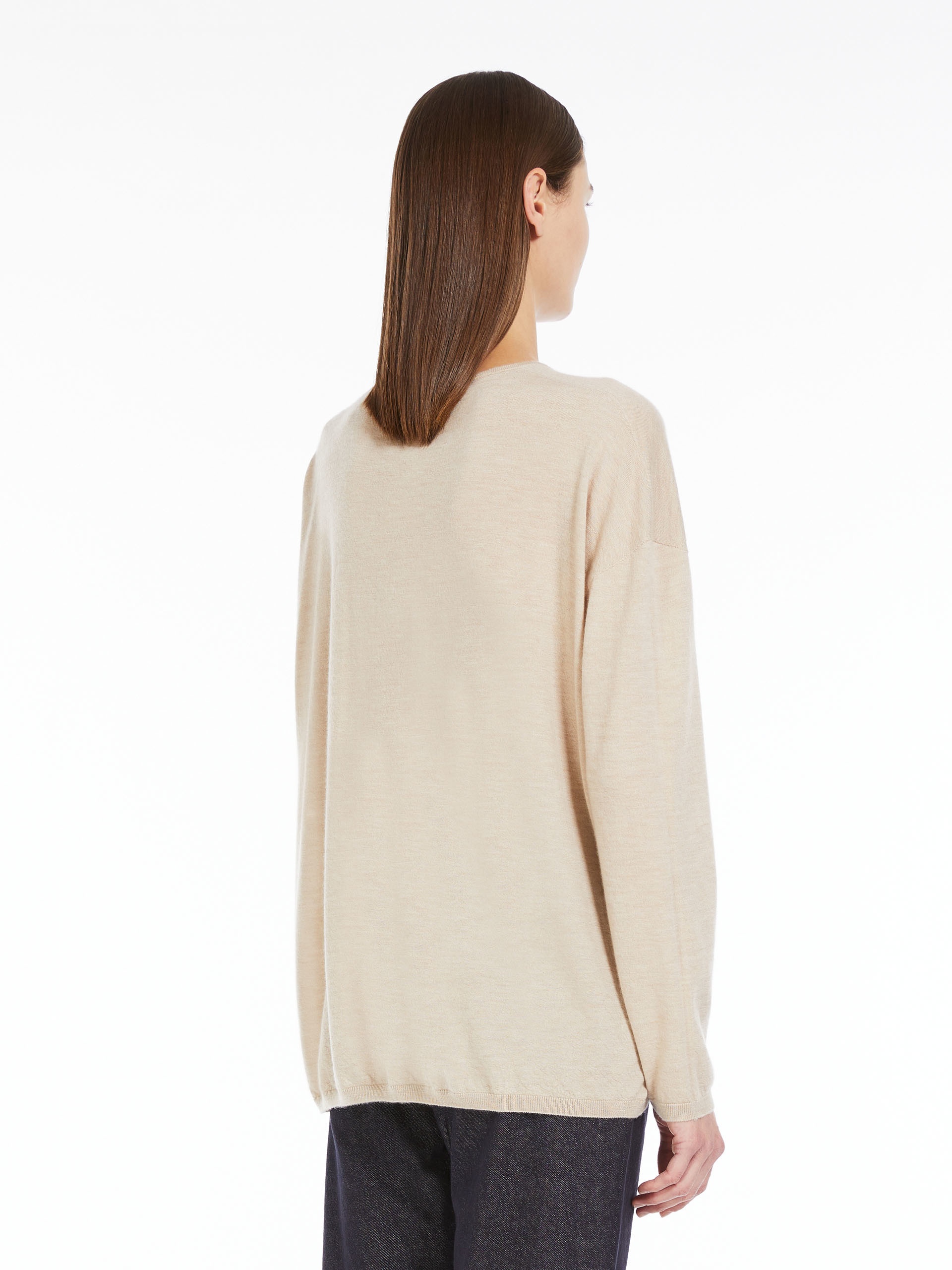 FRECCIA Cashmere V-neck jumper - 4