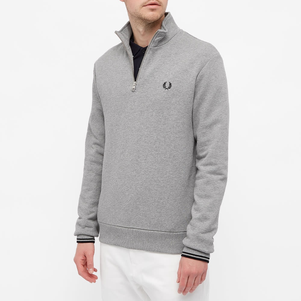 Fred Perry Half Zip Crew Sweat - 4