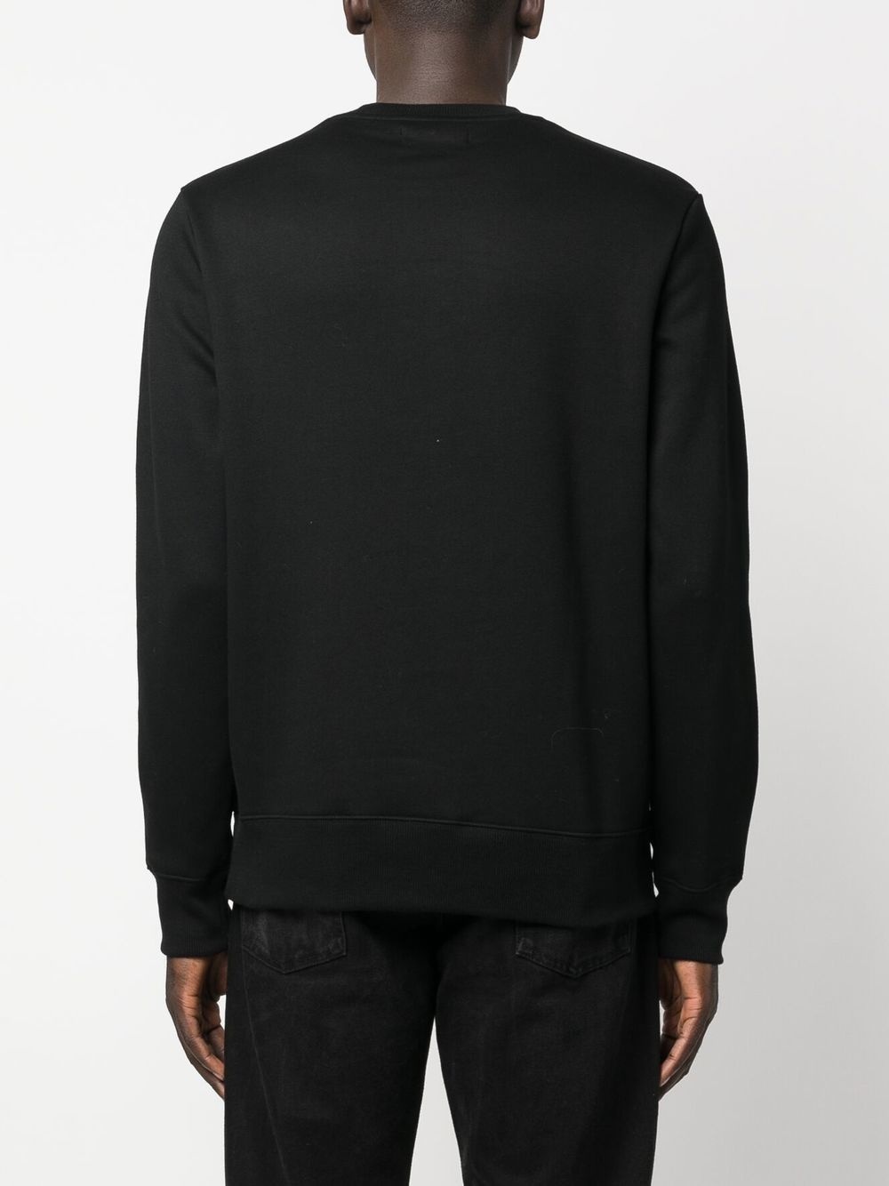 logo-embroidered crew-neck sweatshirt - 4