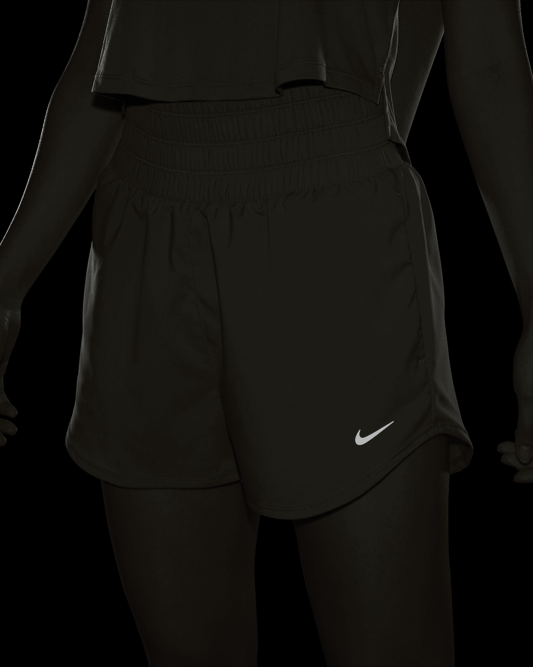 Nike One Women's Dri-FIT Ultra High-Waisted 3" Brief-Lined Shorts - 6