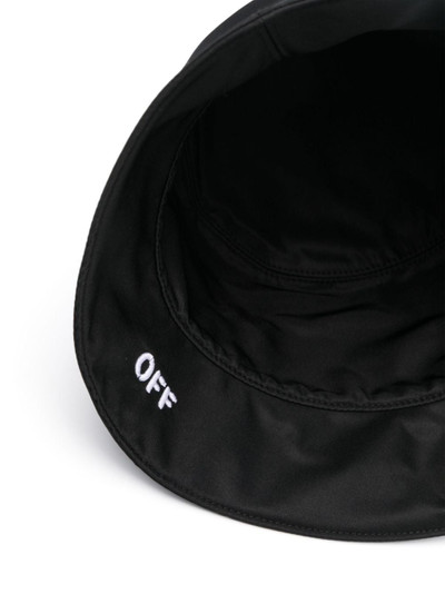 Off-White logo-embroidered bucket hat outlook