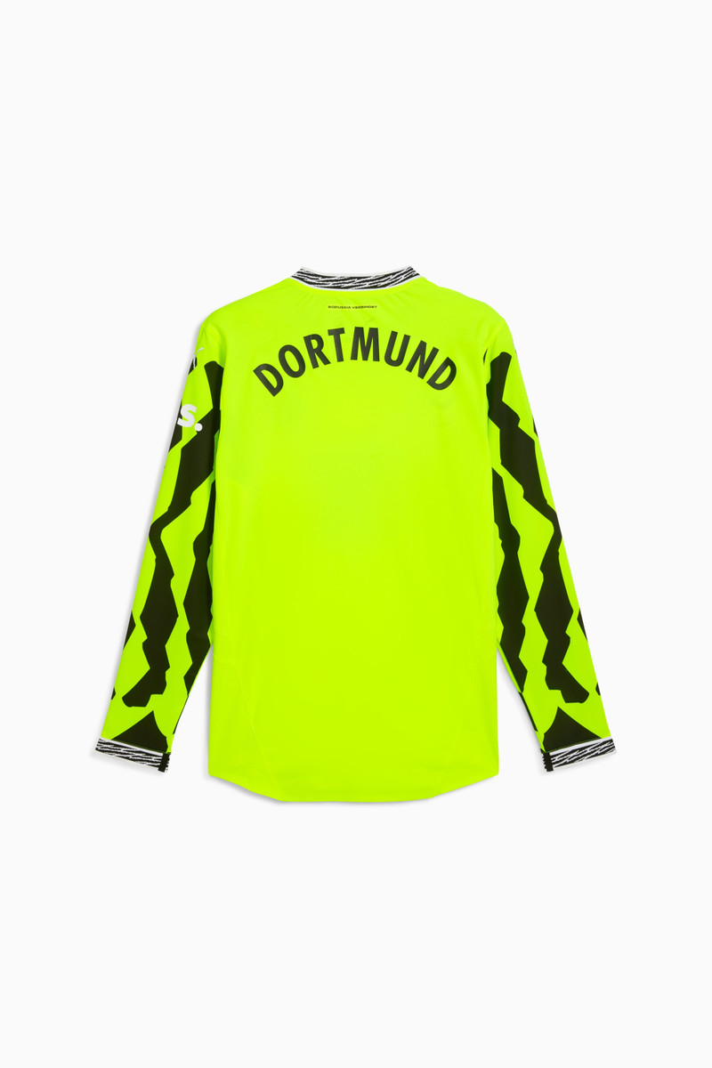 Borussia Dortmund Authentic Long Sleeve 특별 남성 저지 2