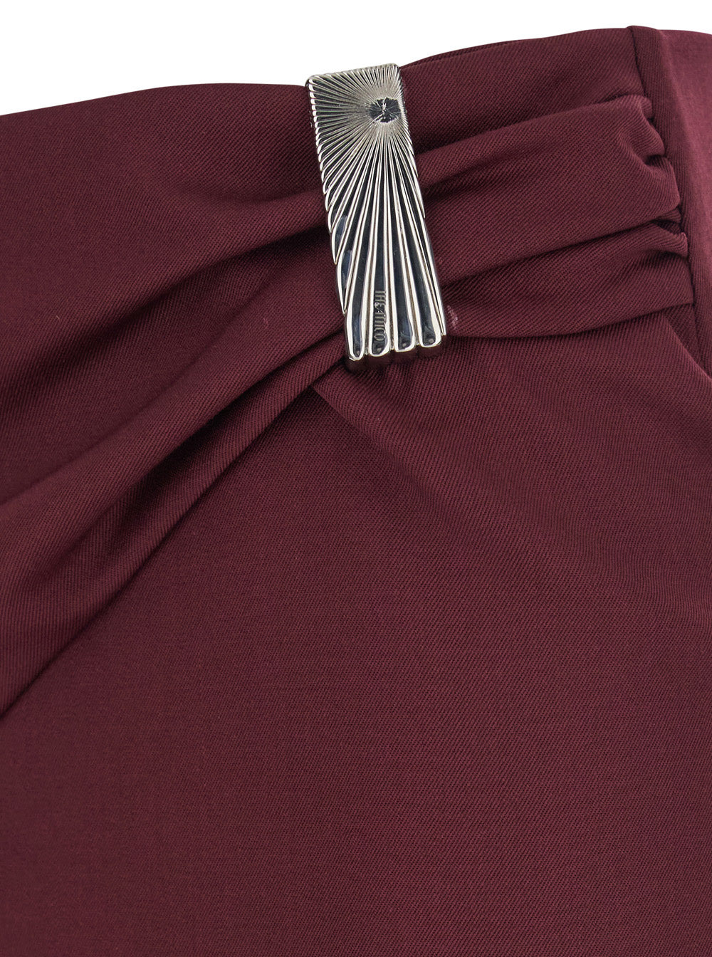 The Attico Women Wool Gabardine Midi Skirt - 3