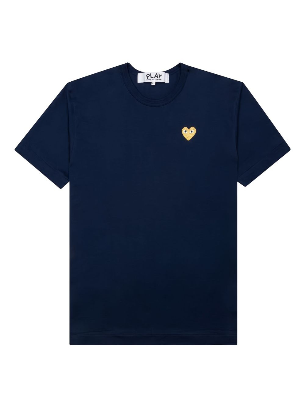 logo-patch cotton T-shirt - 1