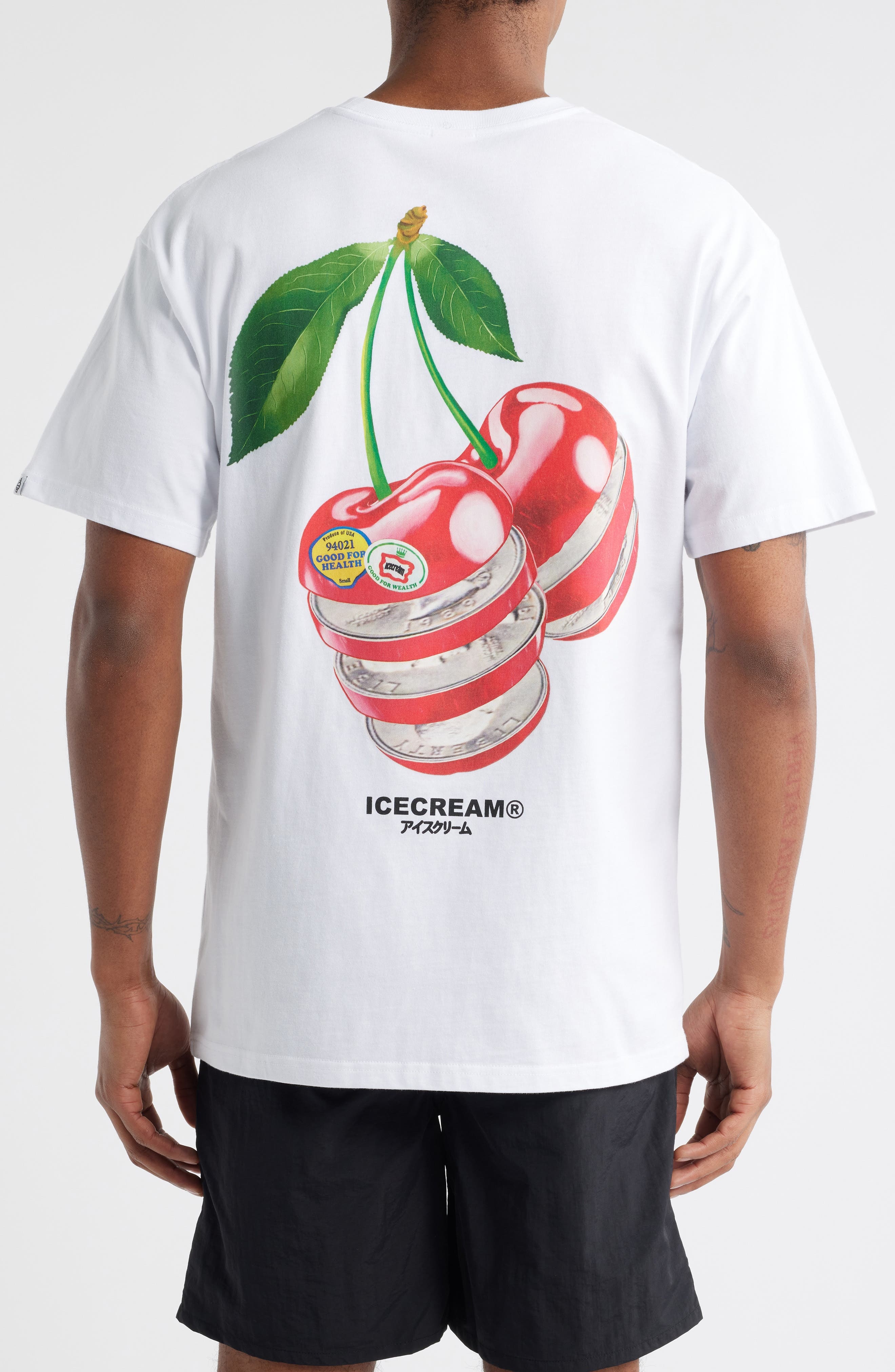 ICECREAM Quarters Graphic T-Shirt in White at Nordstrom - 2