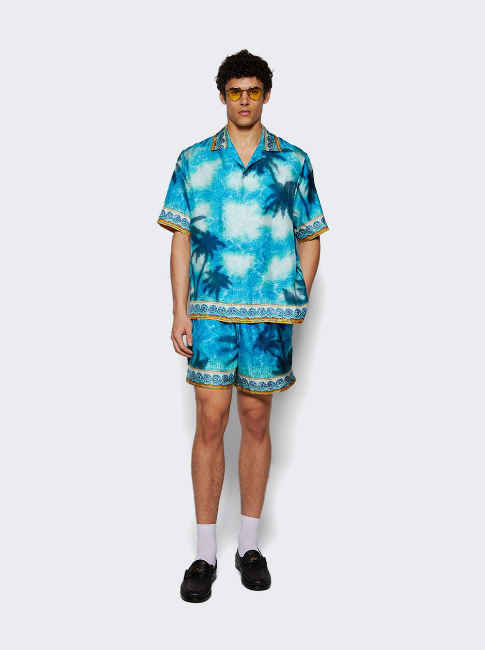 Caustics Emblem Shirt Turquoise - 5