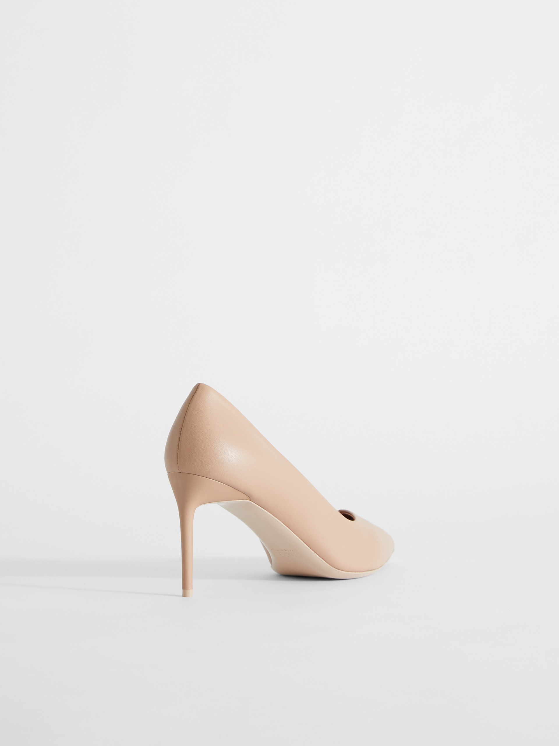 PHYLLIS Nappa leather court shoes - 3