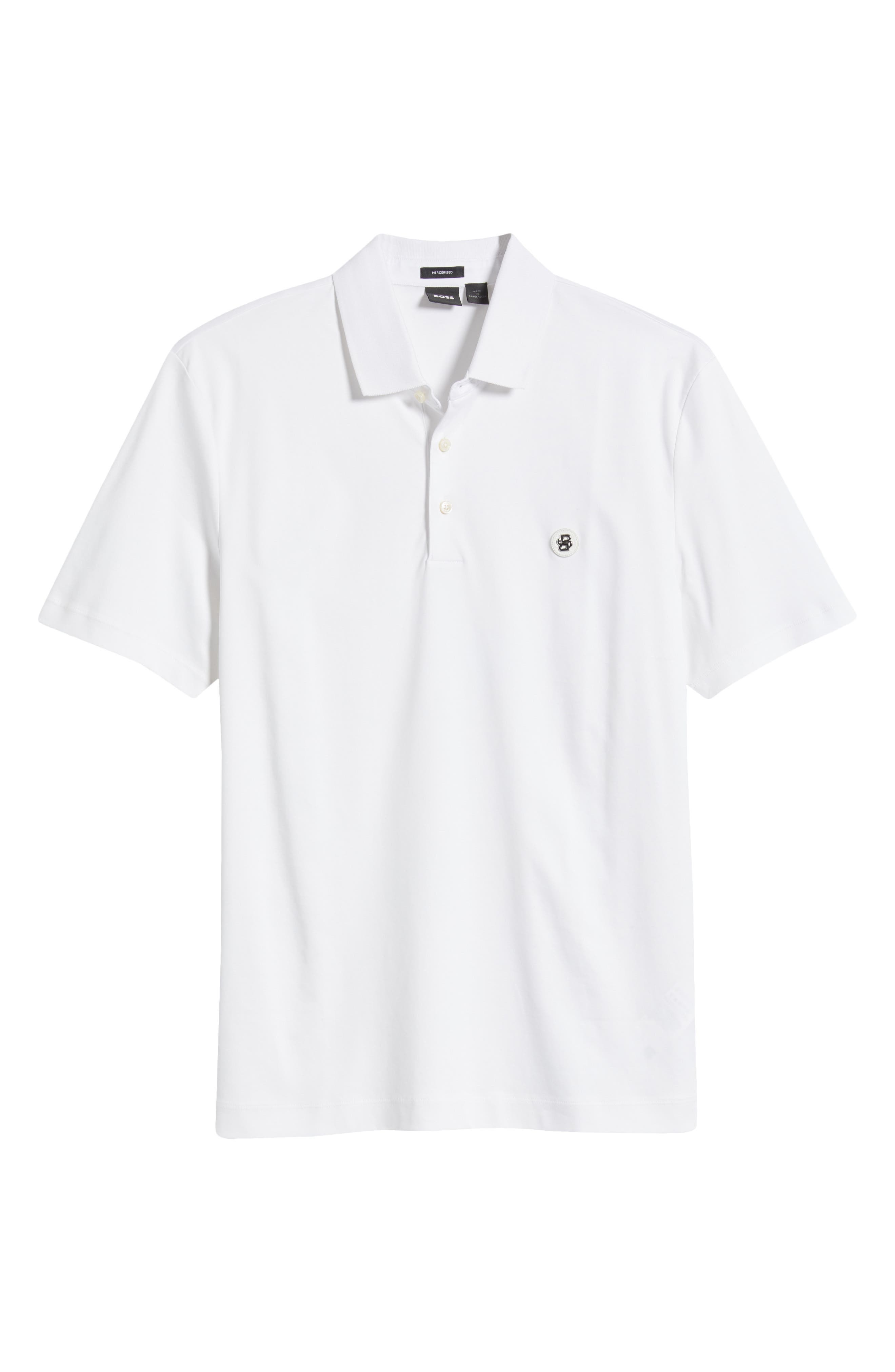 BOSS C-Parris Polo in White at Nordstrom - 5