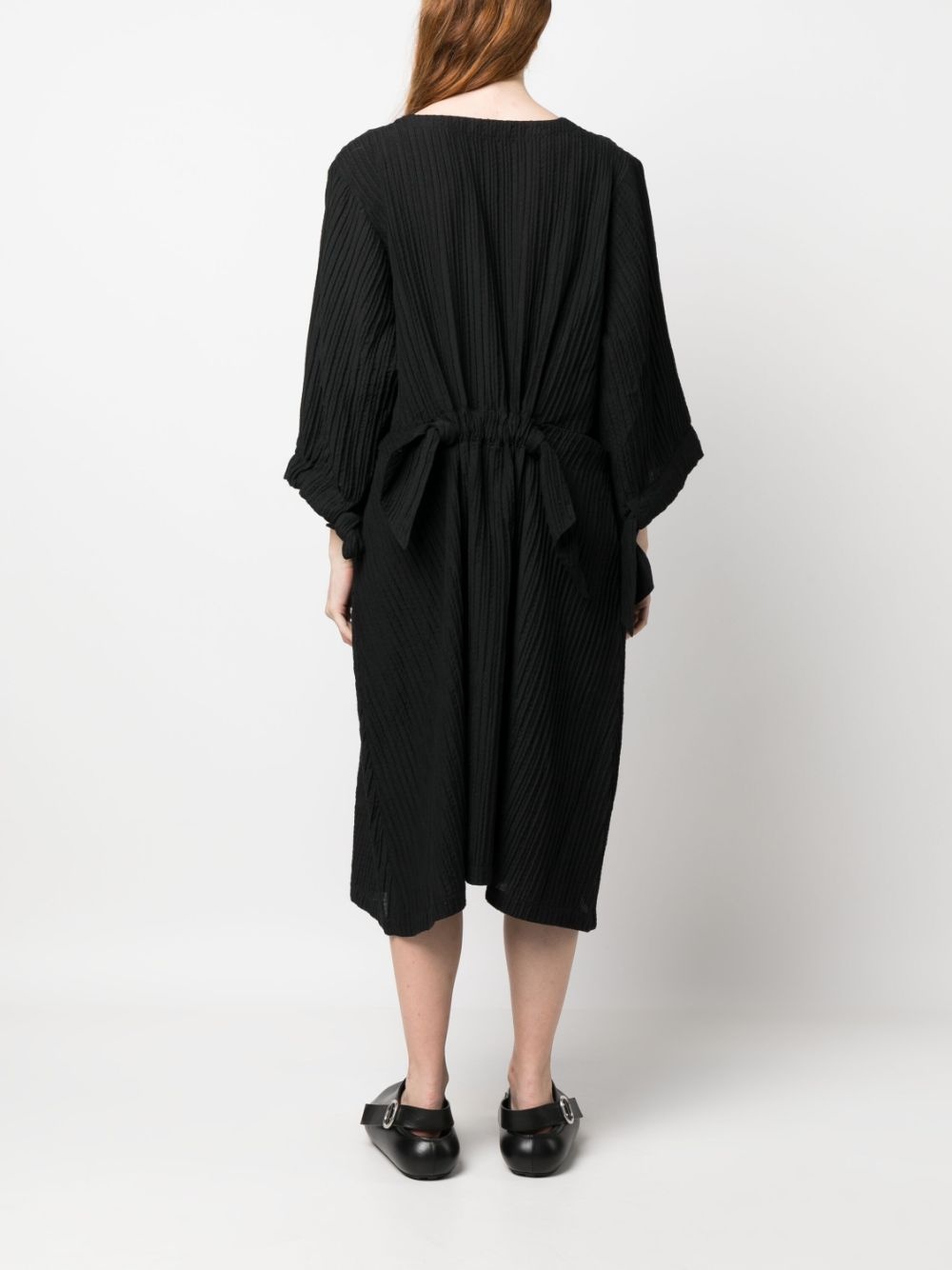 Full Fest pleated midi dress - 4
