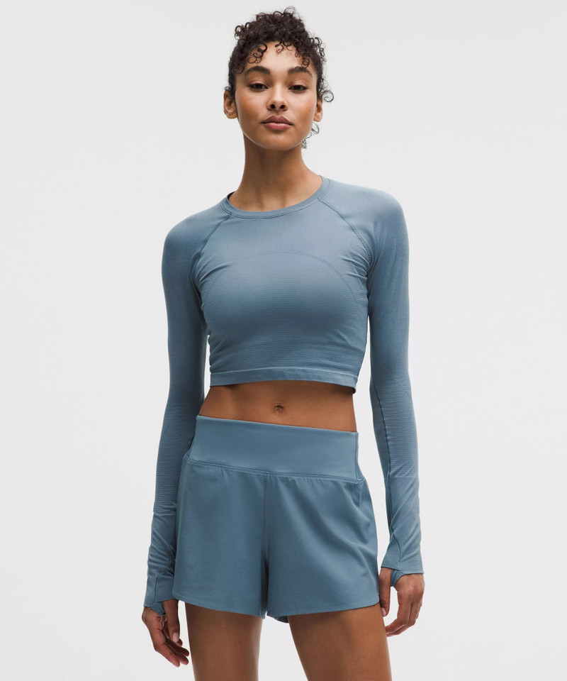 Swiftly Tech Cropped Long-Sleeve Shirt 2.0 1