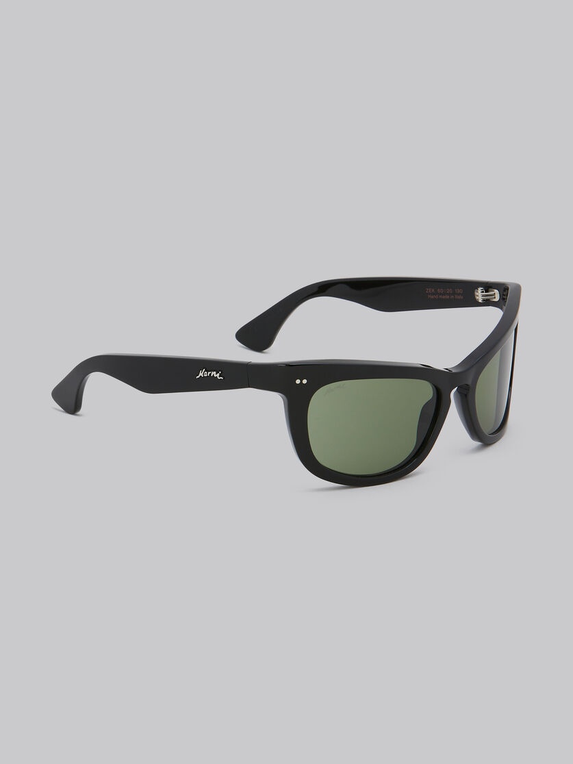 BLACK ISAMU SUNGLASSES - 3