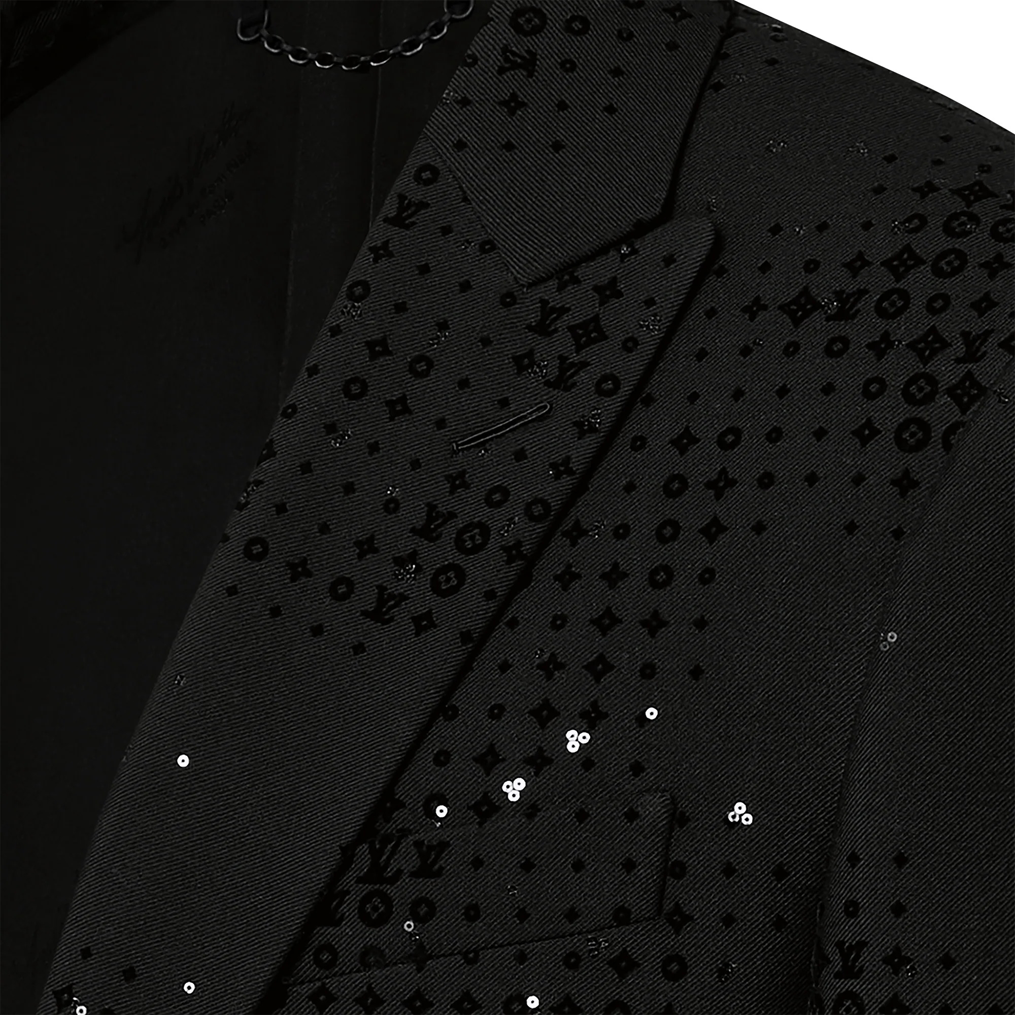 Monogram Wool Evening Cutaway  Jacket - 2