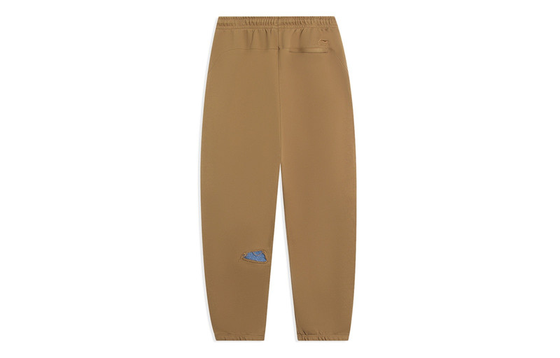Li-Ning Li-Ning Skateboarding Graphic Sweatpants 'Khaki' AKLS867-3 outlook