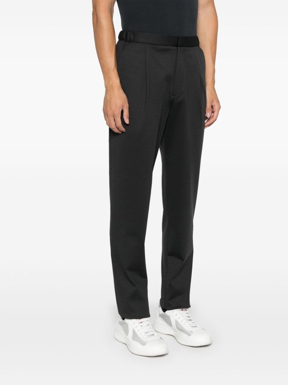 pleat-detail trousers - 6