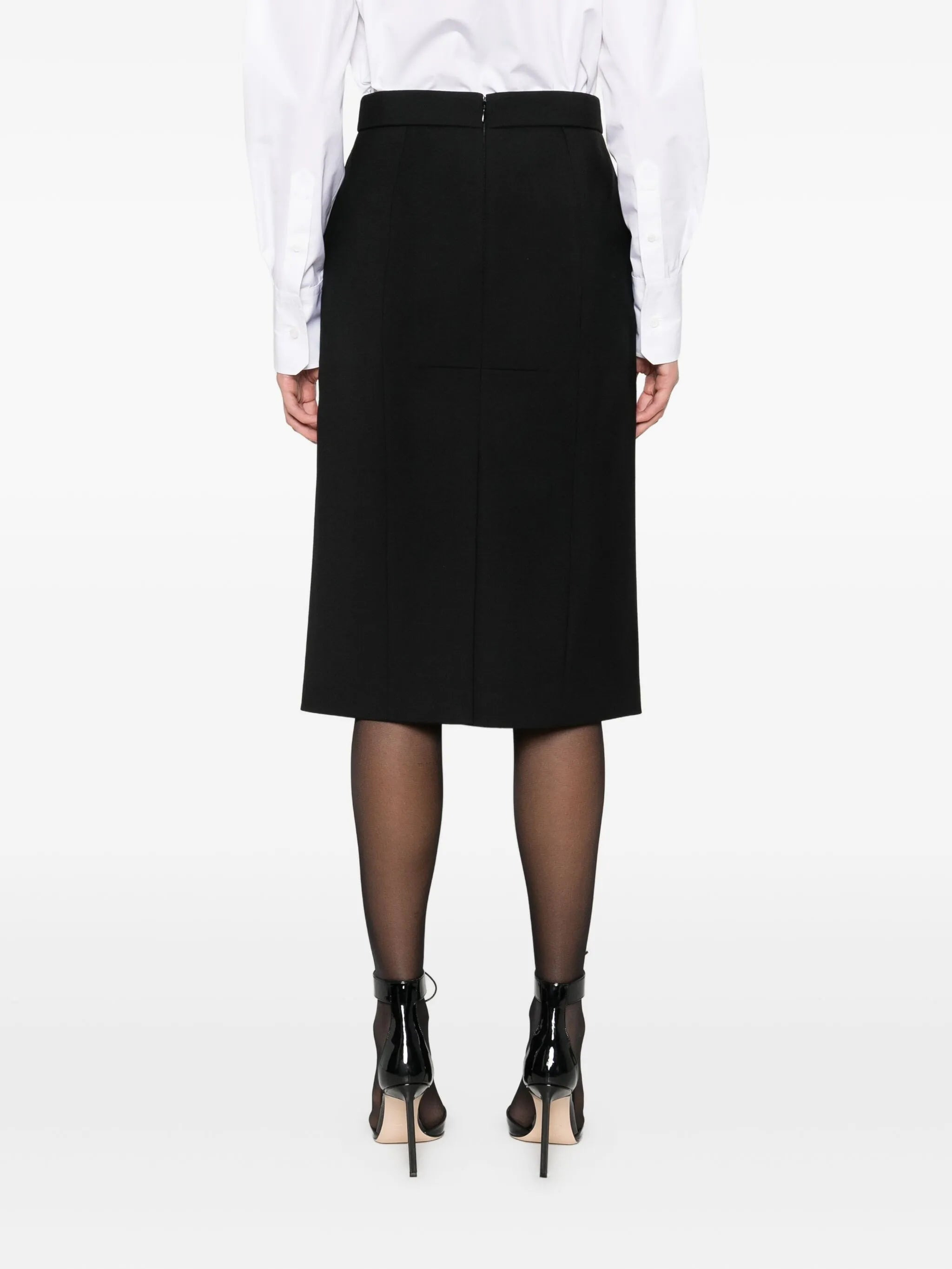 pocket-detail skirt - 4