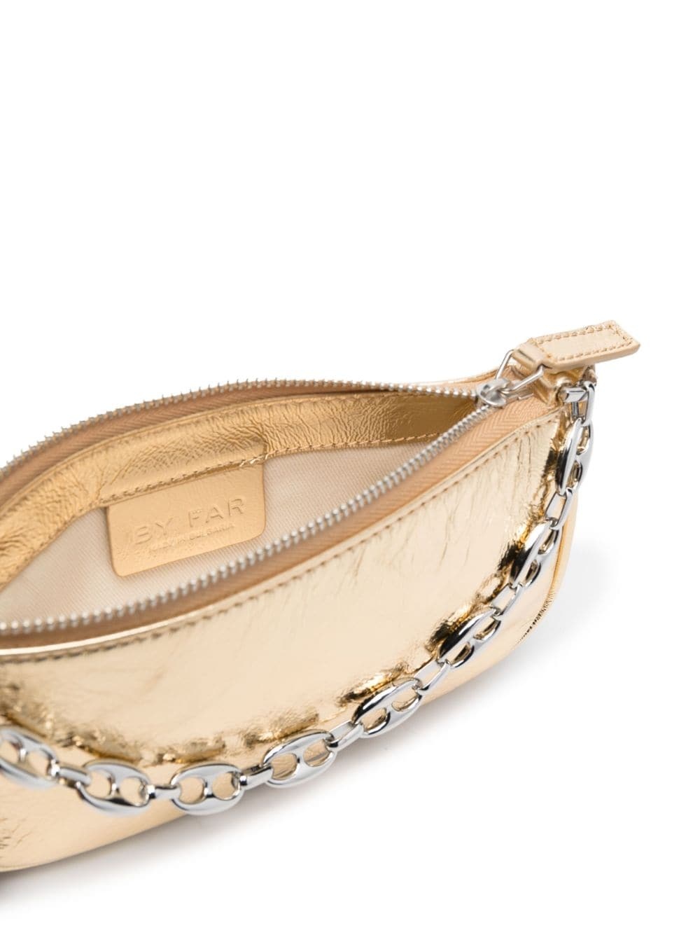 mini Rachel metallic shoulder bag - 5