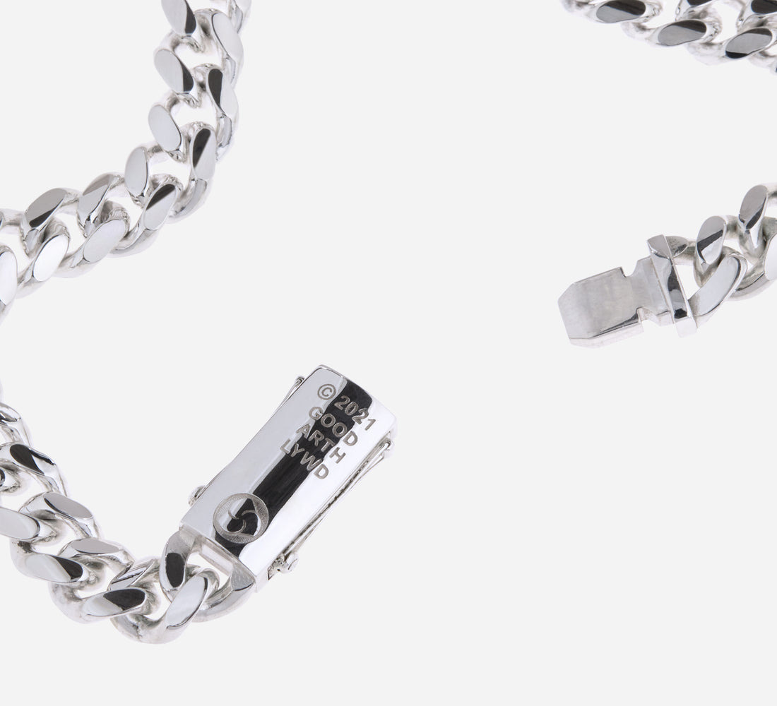 Cuban Link Bracelet - Sterling Silver - 3