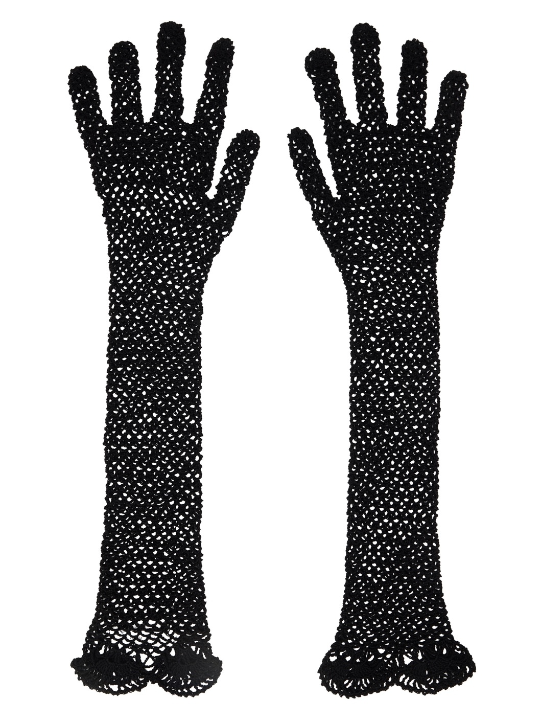 Black Constant Gloves - 1