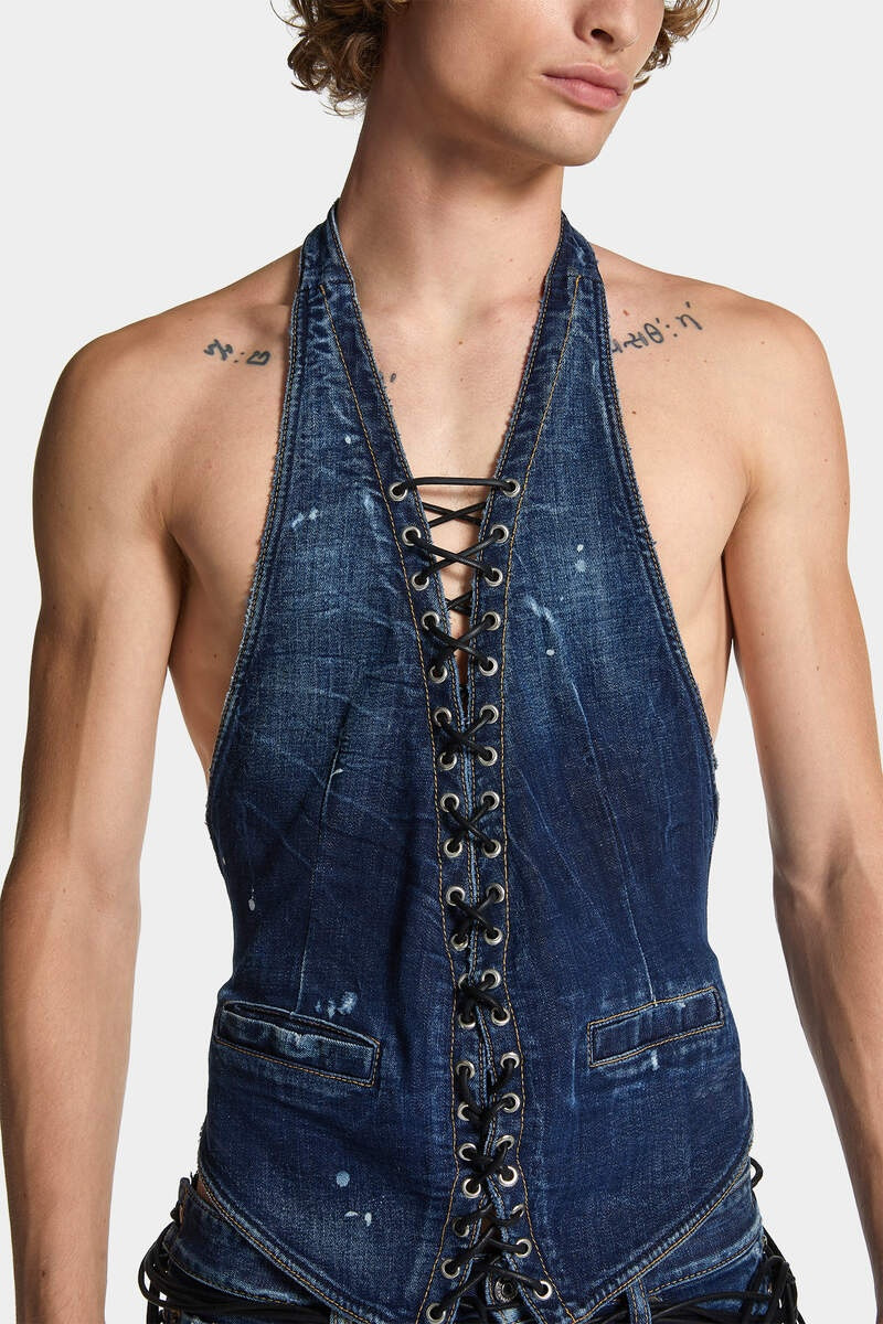 BOUND BUNNY WASH WAISTCOAT 5