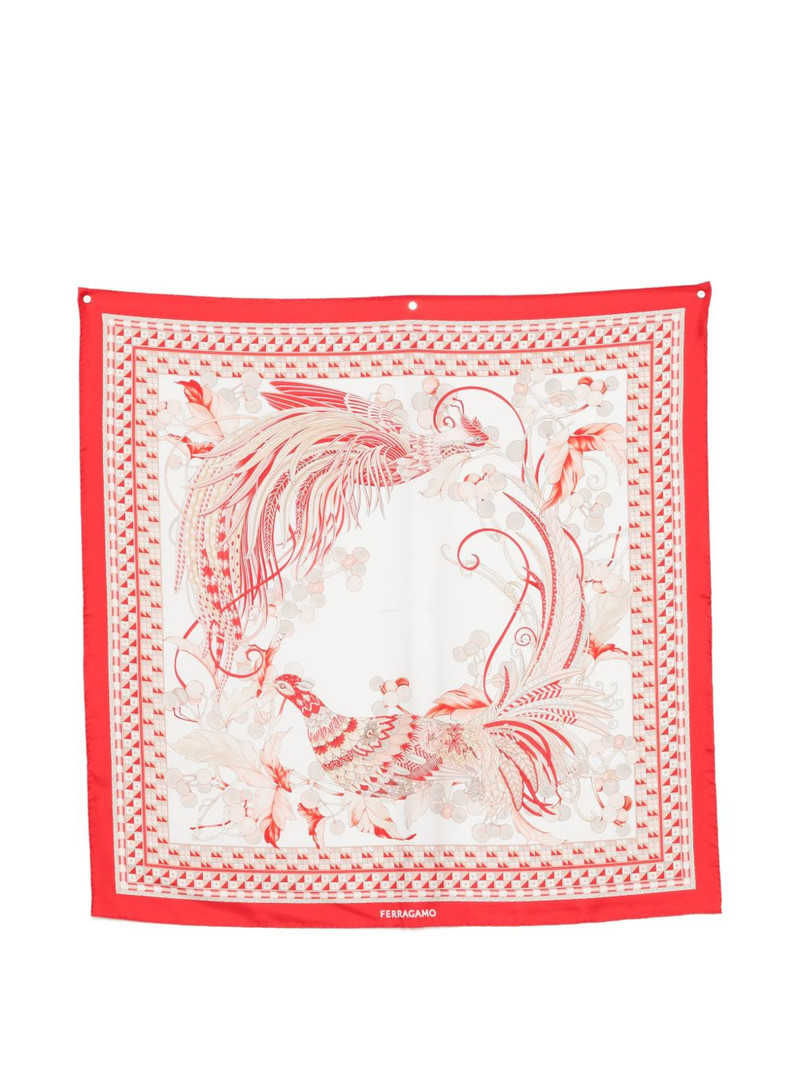 bird print scarf 1