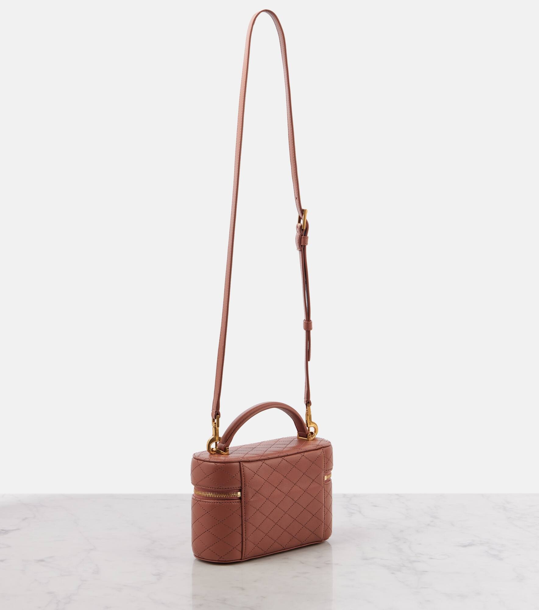 Gaby leather vanity bag - 4