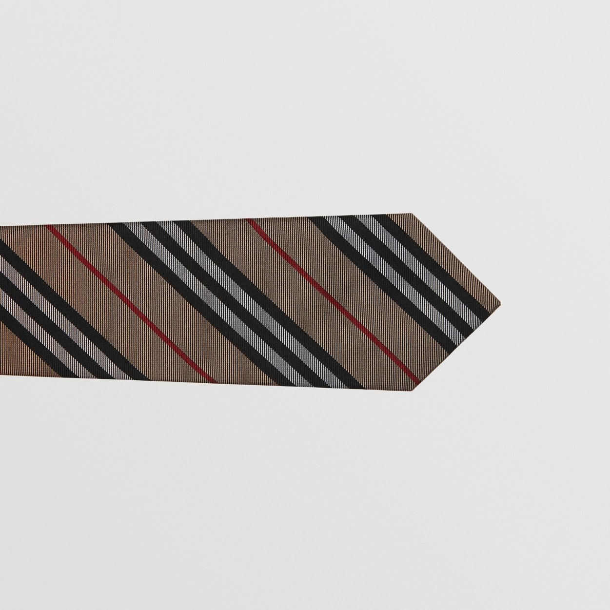 Classic Cut Icon Stripe Silk Tie - 3