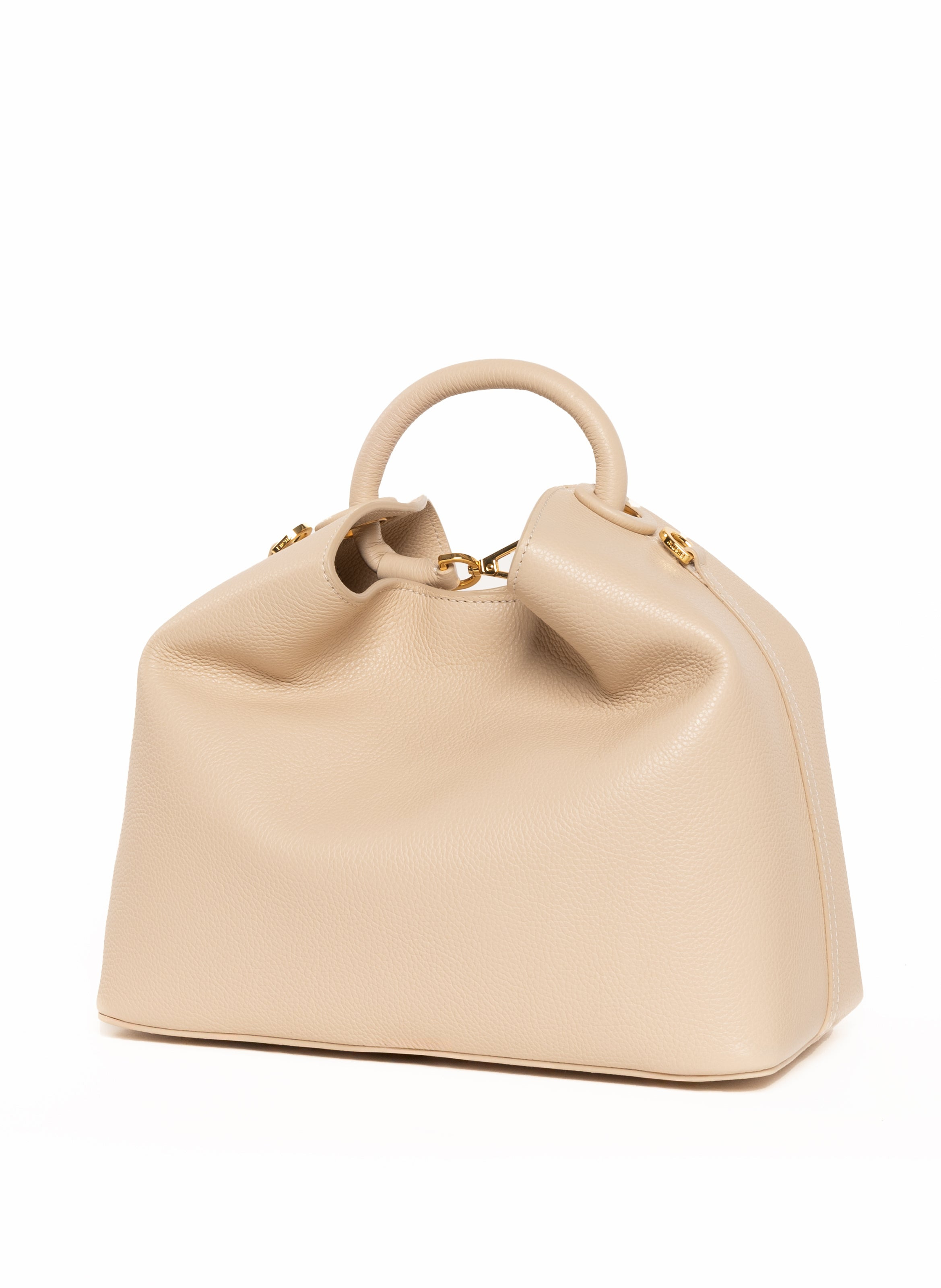 Raisin Pebbled Leather Nude - 3