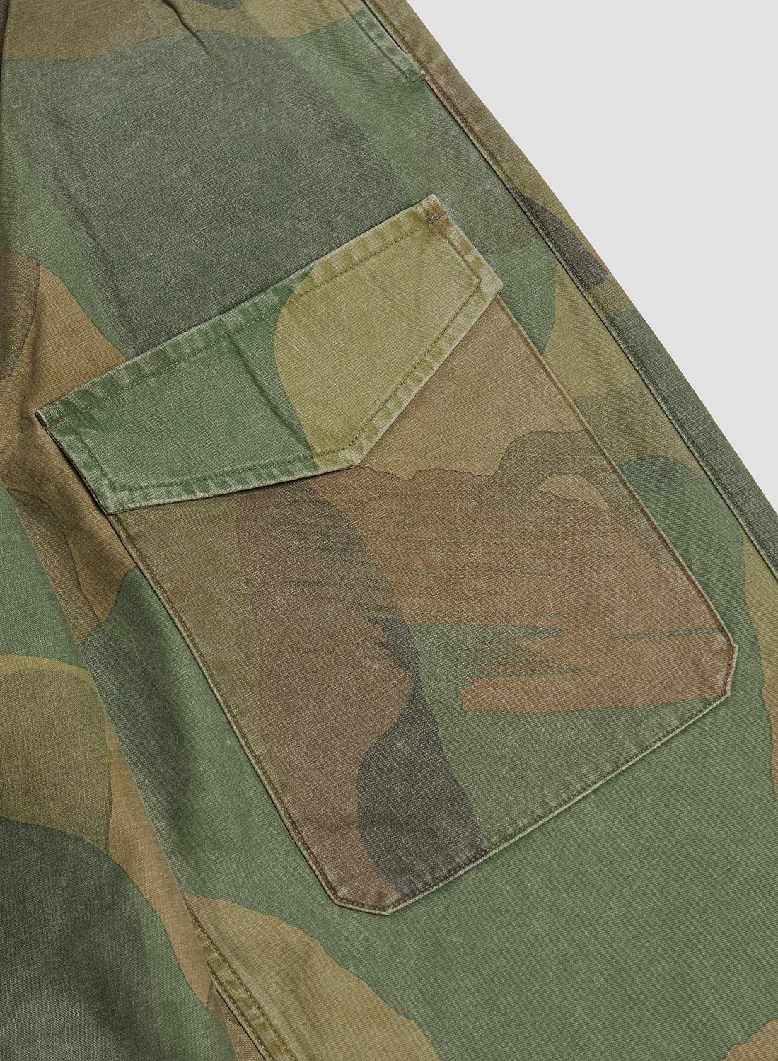 British Army Pant Fade Camo in Green - 6