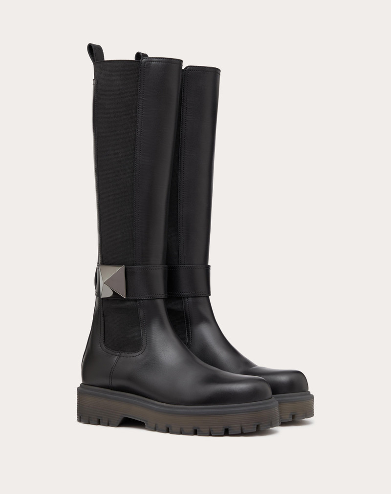 ONE STUD BOOT IN CALFSKIN 45MM 2