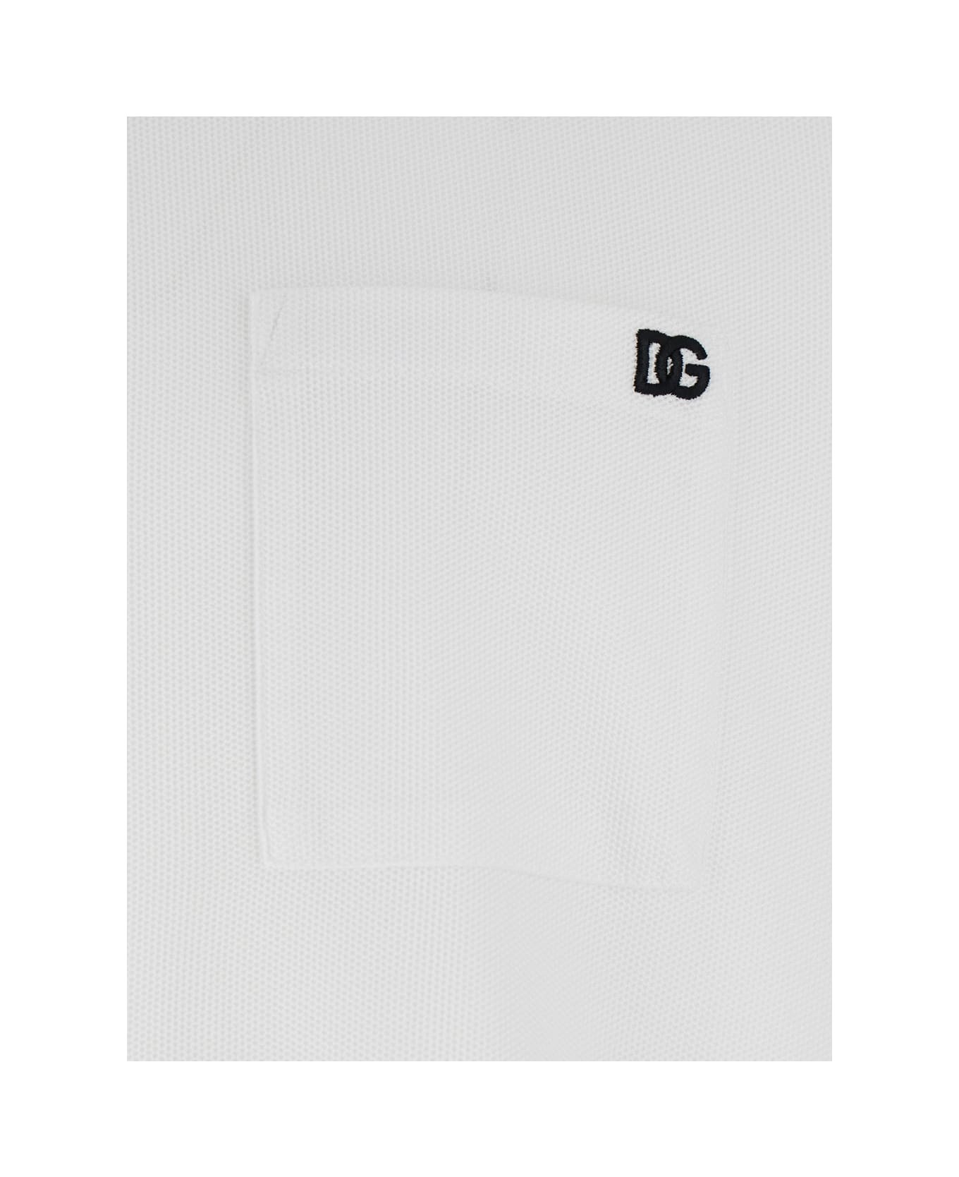 White Piquet T-shirt - 3