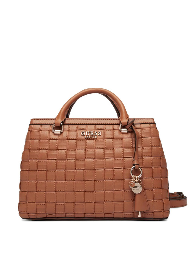 Sandy interwoven tote bag 1