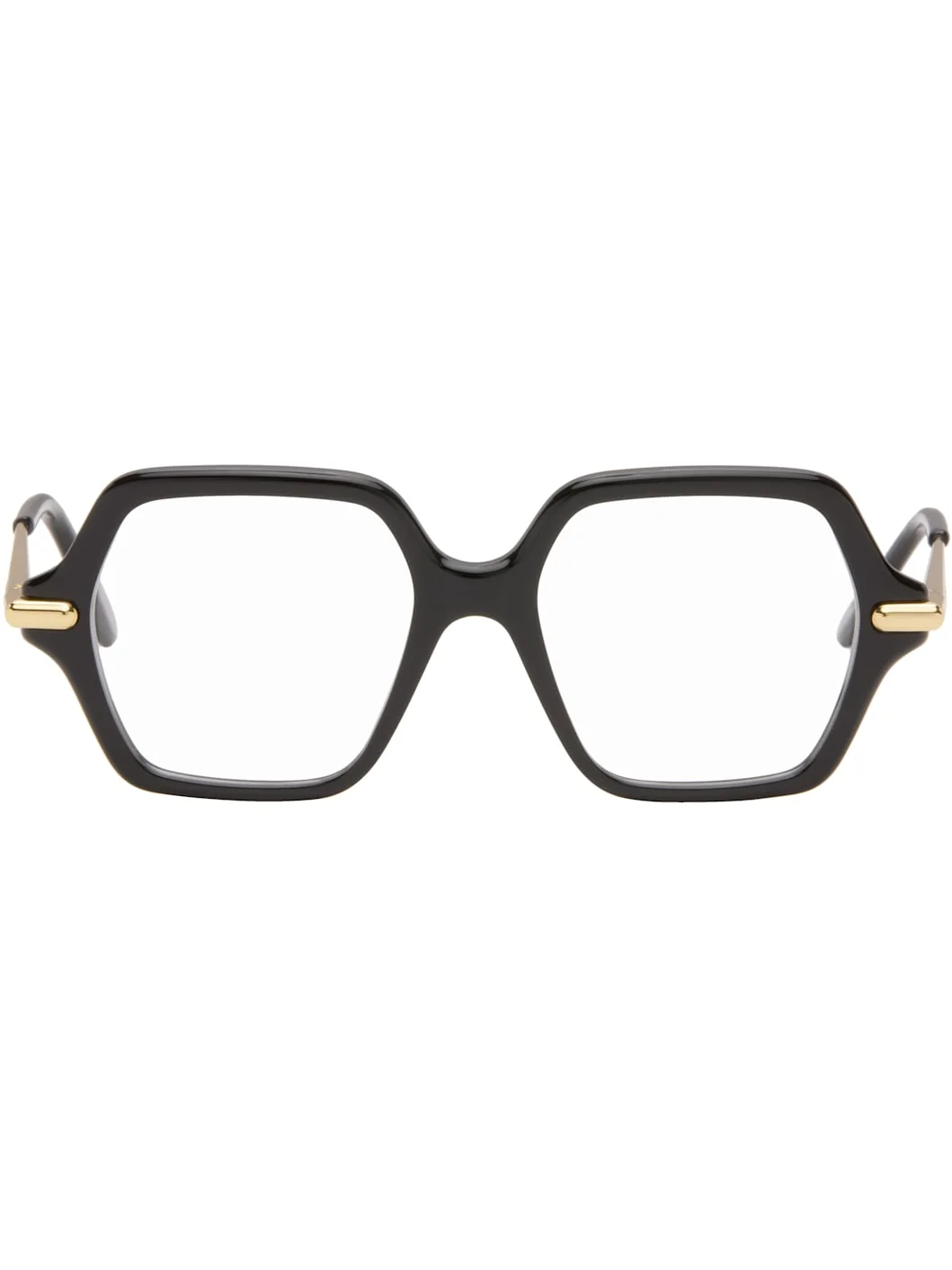 Black Slim Glasses - 1
