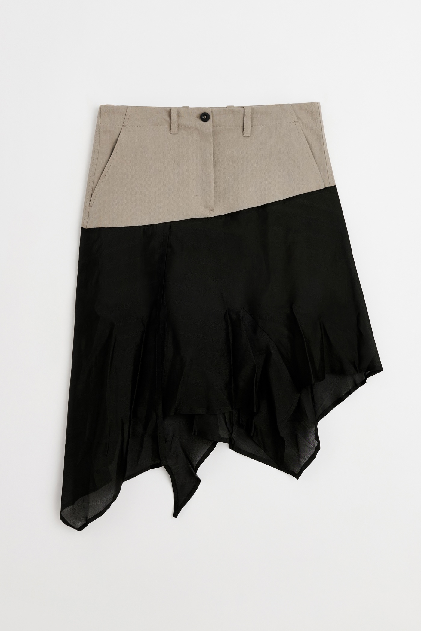 Engineer Skirt Pebble Herringbone - 1