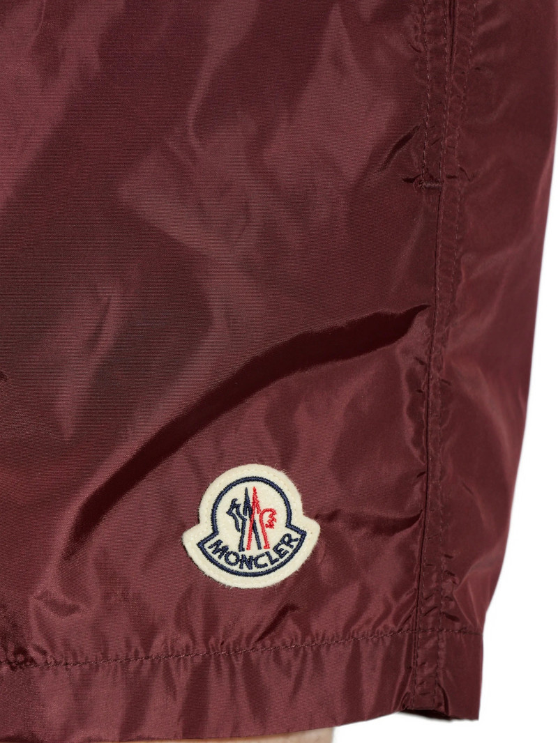 Moncler Drawstring Logo Patch Swim Shorts 3