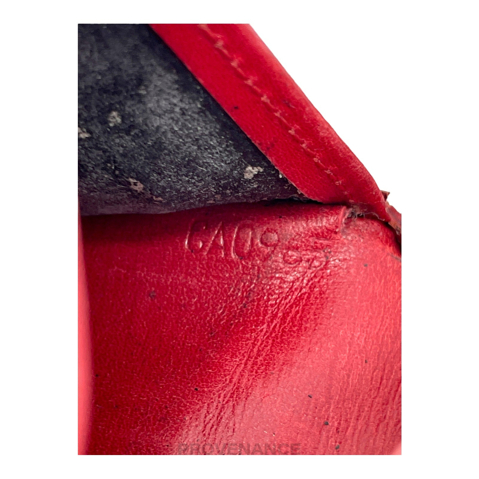Louis Vuitton 6CC Bifold Wallet - Red Epi Leather - 9