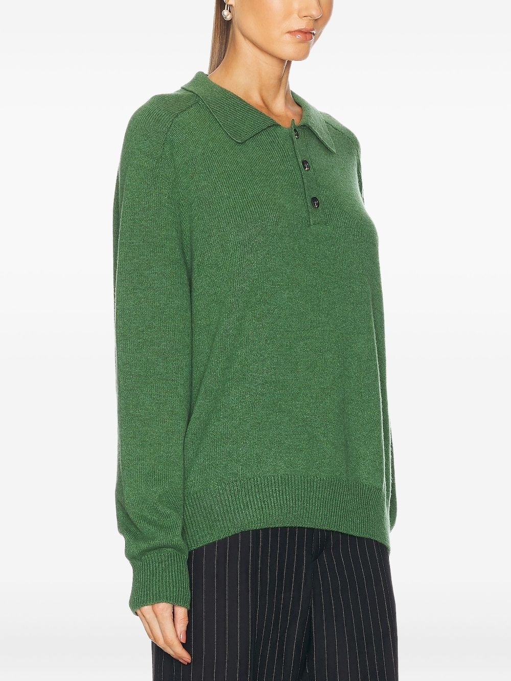 cashmere polo shirt - 3