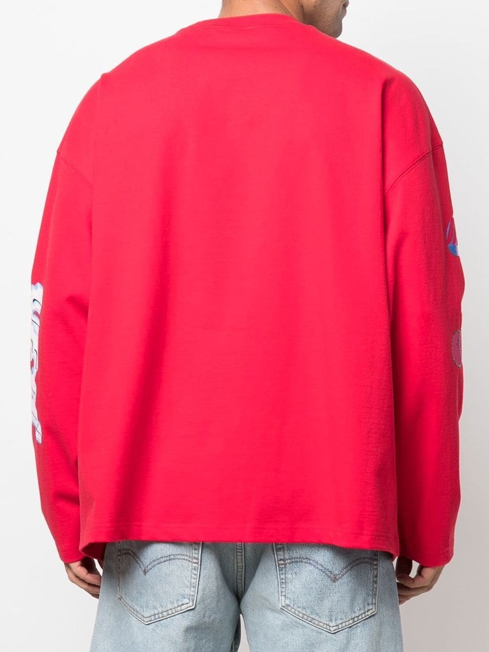 logo-print pullover sweatshirt - 5