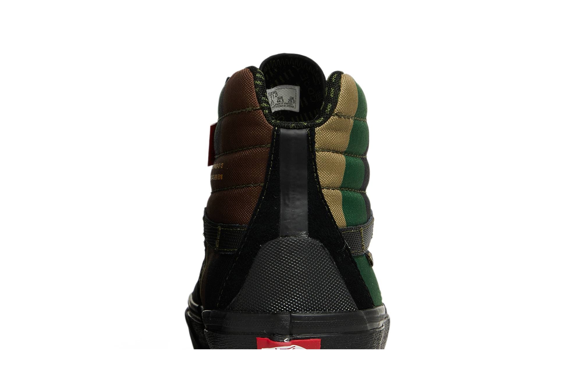 DEFCON x Sk8-Hi Notchback GTX 'Black Woodland Camo' - 7